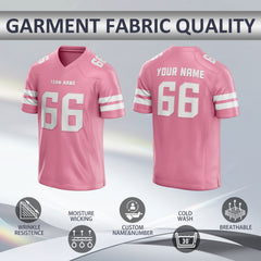 Slim Fit Custom Team Football Uniform with Sleeve Number