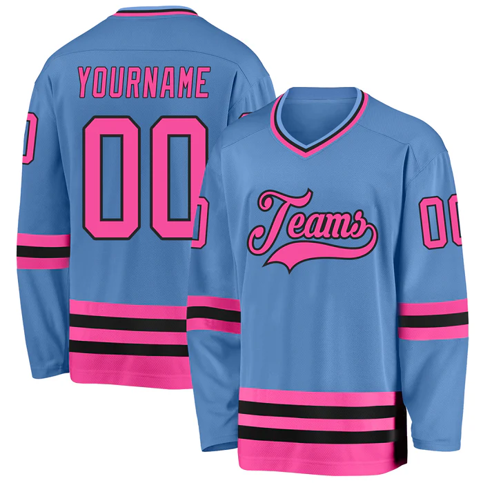 Custom Hockey Fan Jersey Stitched Printed Name Number for Corporate Groups with Stitched Printed Name Number Team Logo for Men Women Youth Kids