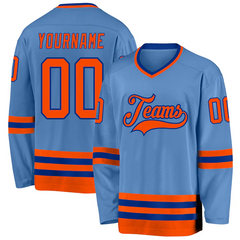 Custom Ice Hockey Jersey for Family Groups and Birthday Gift with Personalized Name Number Logo for Teams Players and Fans