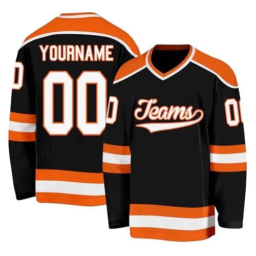 Modern Custom Ice Hockey Jersey for Hockey Dads with Custom Front Back Sleeve Details for Ice Hockey Teams