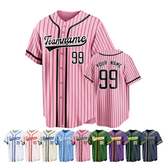 Custom Baseball Shirt for College Team Uniform