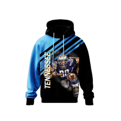 Personalized Printed Pullover Hoodie with Printed Logo Name for Men Women Youth
