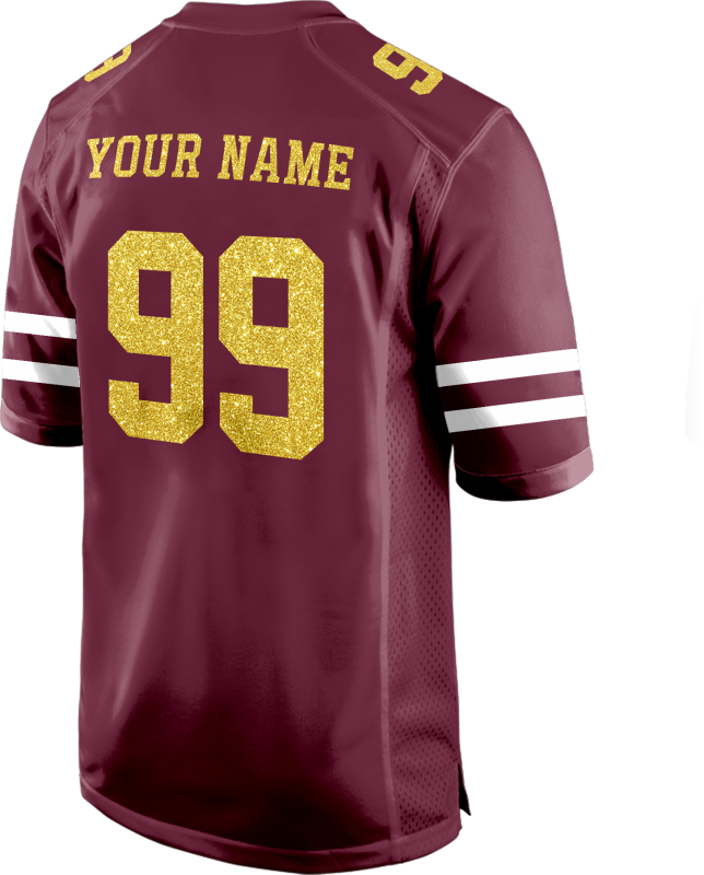 Custom Football Uniform Stitched Printed Personalization