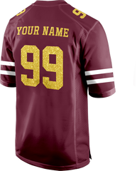 Custom Football Uniform Stitched Printed Personalization