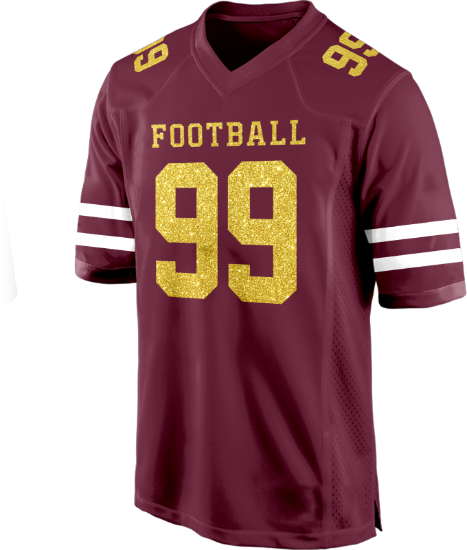 Custom Football Uniform Stitched Printed Personalization