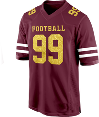 Custom Football Uniform Stitched Printed Personalization