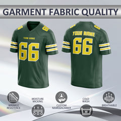 Custom American Football Jersey with Team Name and Player Number with Stitched Printed