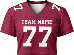 Custom Team Football Uniform Stitched Printed Team Customization for Cheer Squad Uniform