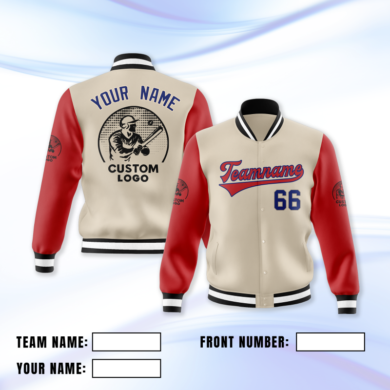 Custom Team Jacket with School Logo for Company Team School Event Gifts Printed and Embroidered