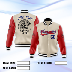 Custom Team Jacket with School Logo for Company Team School Event Gifts Printed and Embroidered