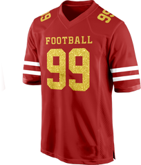 Custom Team Football Uniform with Custom Patch Logo Football Gift