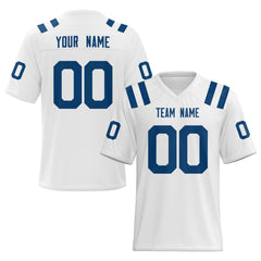 Custom Team Football Uniform Stitched Printed Team Logo for Football Fan Gift