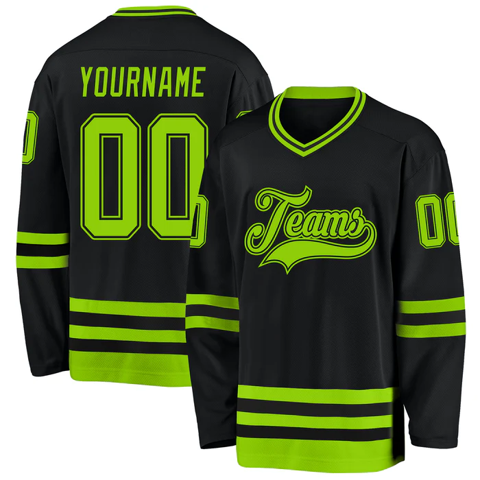 Stitched Printed Team Customization Custom Hockey Fan Jersey with Stitched Printed Name Number Team Logo for Men Women Youth Kids