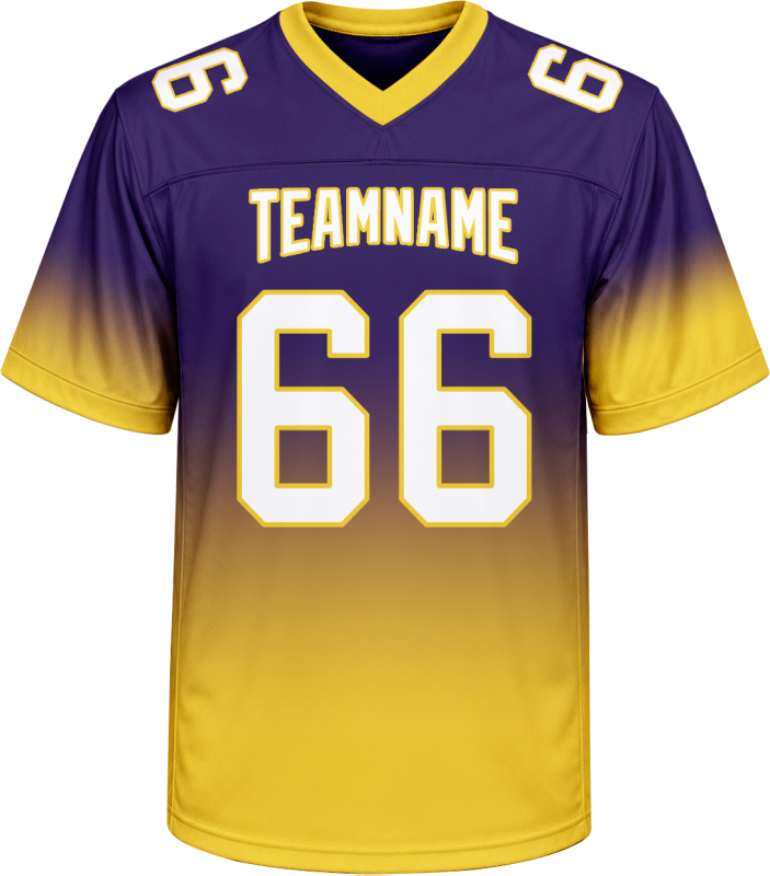 Lightweight Personalized Team Football Jersey Stitched Printed Team Customization