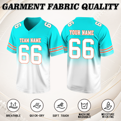 Stitched Printed Personalization Custom Team Football Uniform with Full Custom Design