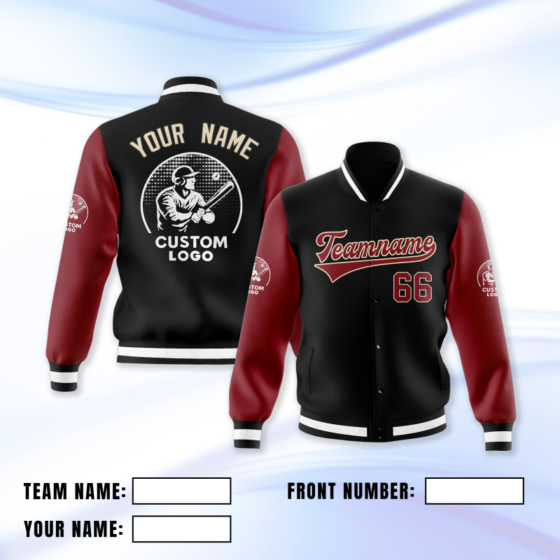 Relaxed Fit Custom Coach Jacket Printed and Embroidered for Parents and Kids and Employee Gift