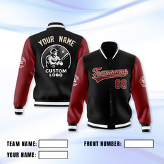 Relaxed Fit Custom Coach Jacket Printed and Embroidered for Parents and Kids and Employee Gift