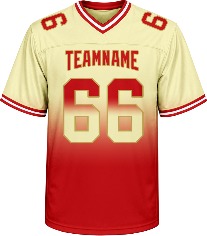 Sleeve Stripe Custom Football Fan Jersey with Custom Lettering