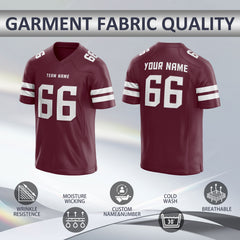 Stitched Printed Team Customization Custom American Football Jersey with Personalized