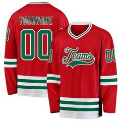Custom Ice Hockey Jersey Family Matching Stitched Printed Hockey Design with Stitched Printed Name Number Team Logo for Men Women Youth Kids