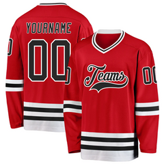 Practice Style Custom Ice Hockey Team Jersey Stitched Printed Team Customization for Teams Players Fans Men Women Youth Kids