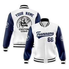 Team Personalized Jacket with Sleeve Design Printed and Embroidered for Community Event