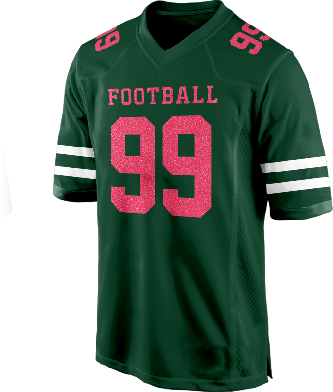 Personalized Football Team Jersey Tournament Style Stitched Printed Team Logo