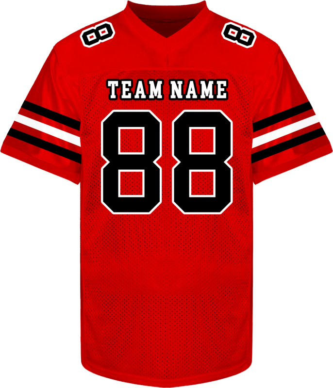 Personalized Football Team Jersey Stitched Printed Name Number for Football Families