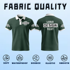 Custom Work Printed Polo Shirt with Printed Logo Name for Men Women Youth