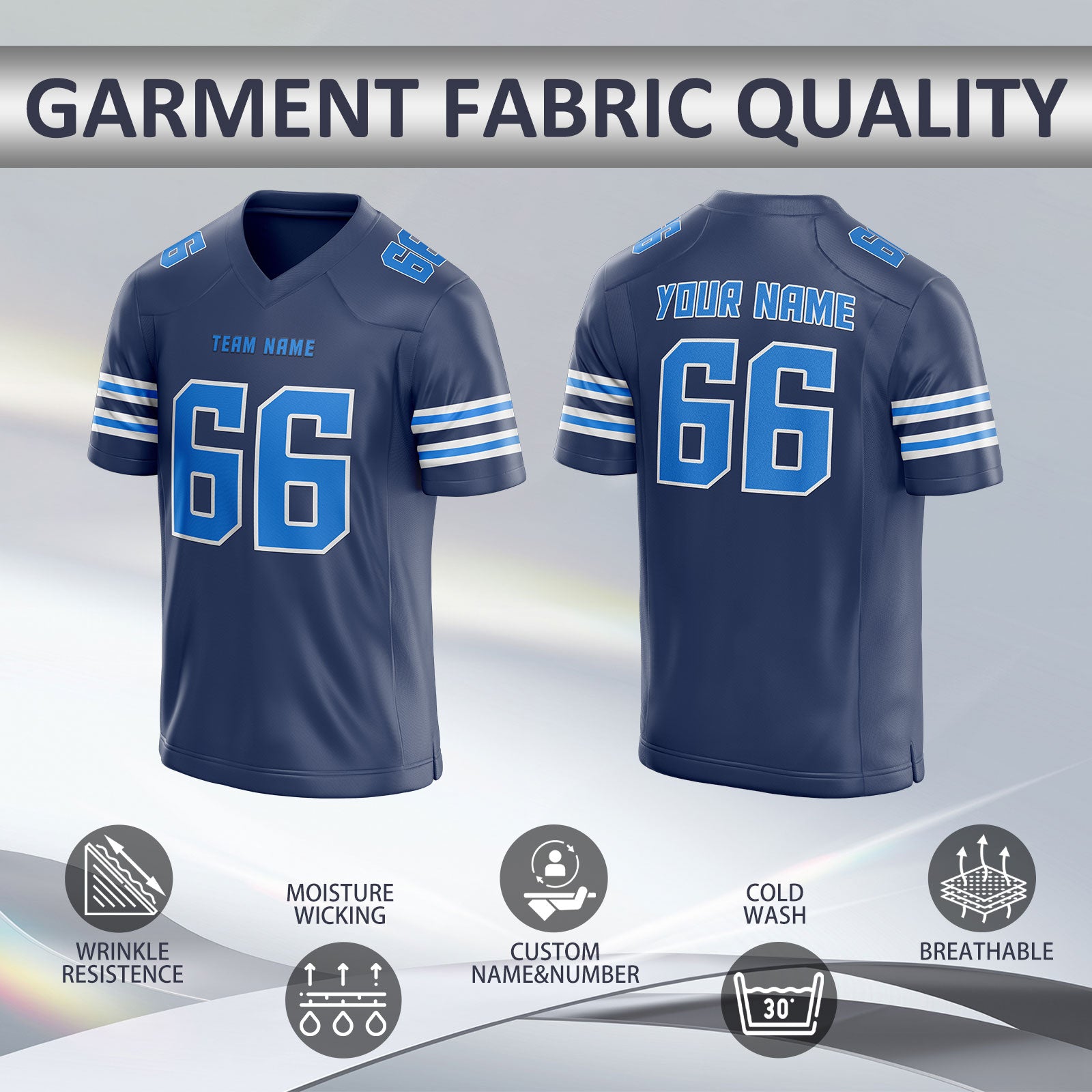 Custom Football Uniform Oversized for Friends and Families