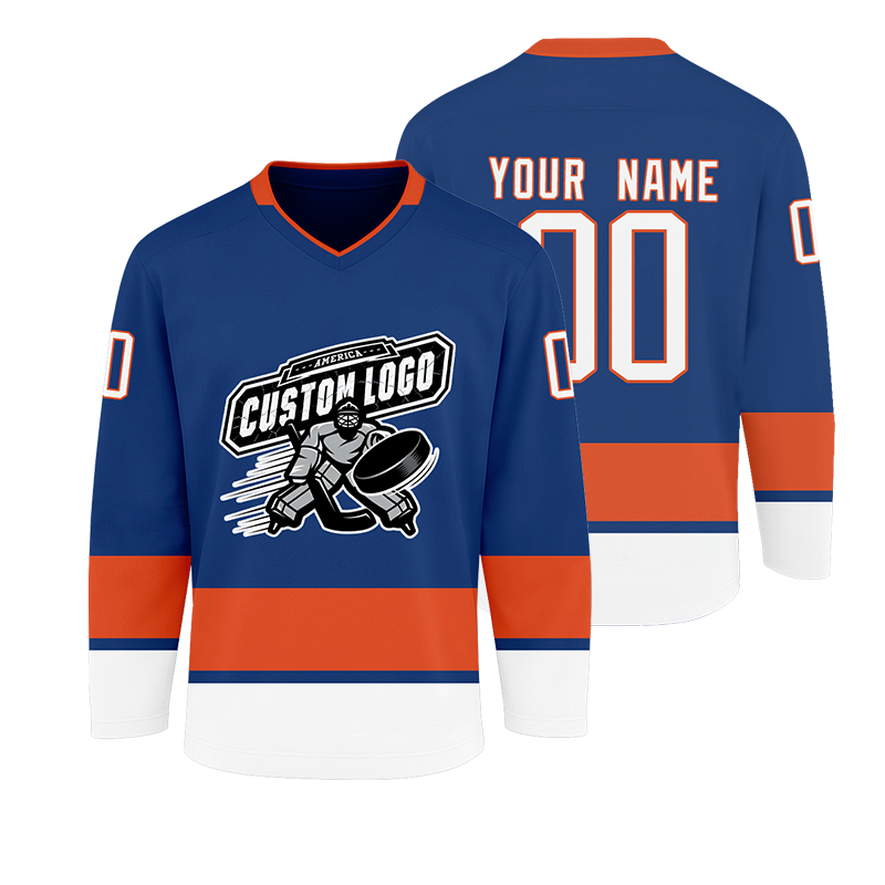 Custom Hockey Jersey Stitched Printed Custom Design for Adult Teams with Stitched Printed Name Number Team Logo for Men Women Youth Kids