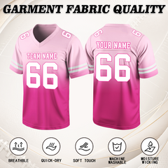 Stitched Printed Team Logo Custom Football Team Jersey for Pep Rally Outfit