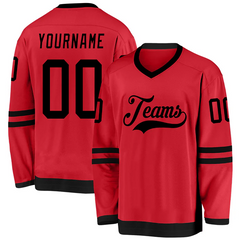 Personalized Hockey Jersey for Season Opener with Stitched Printed Team Logo Name Number for Hockey Clubs