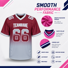 Custom Game Day Football Jersey Stitched Printed Team Customization for Men Women Kids