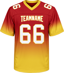 Stitched Printed Custom Design Custom Football Game Jersey with Custom Patch Logo