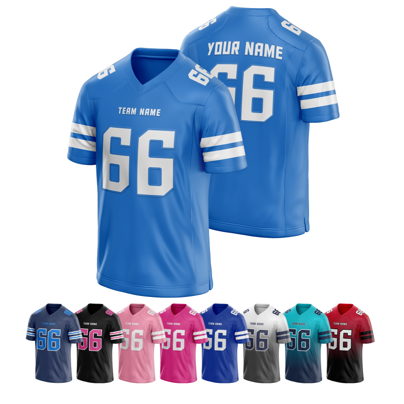 Stitched Printed Custom Design Personalized Football Jersey