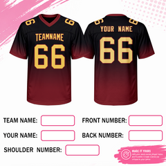 Stitched Printed Custom Design Custom Football Shirt with Personalized Team Logo