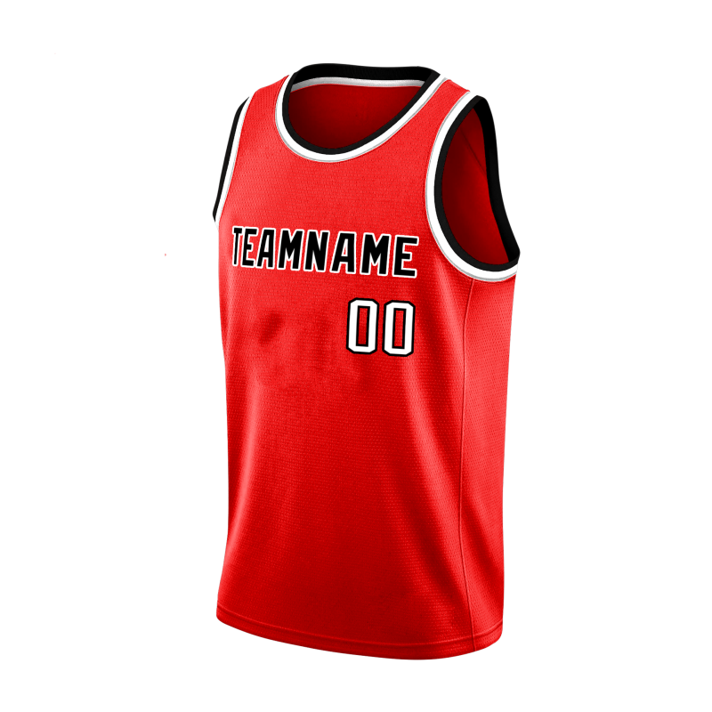 Tournament Style Custom Basketball Shirt Embroidered and Printed for School Team Uniform Tops