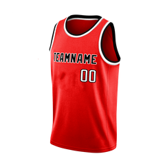Tournament Style Custom Basketball Shirt Embroidered and Printed for School Team Uniform Tops