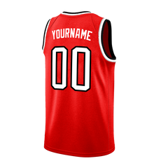 Tournament Style Custom Basketball Shirt Embroidered and Printed for School Team Uniform Tops