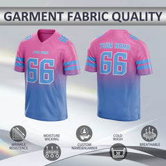 Personalized American Football Jersey with Team Name and Player Number Team Uniform