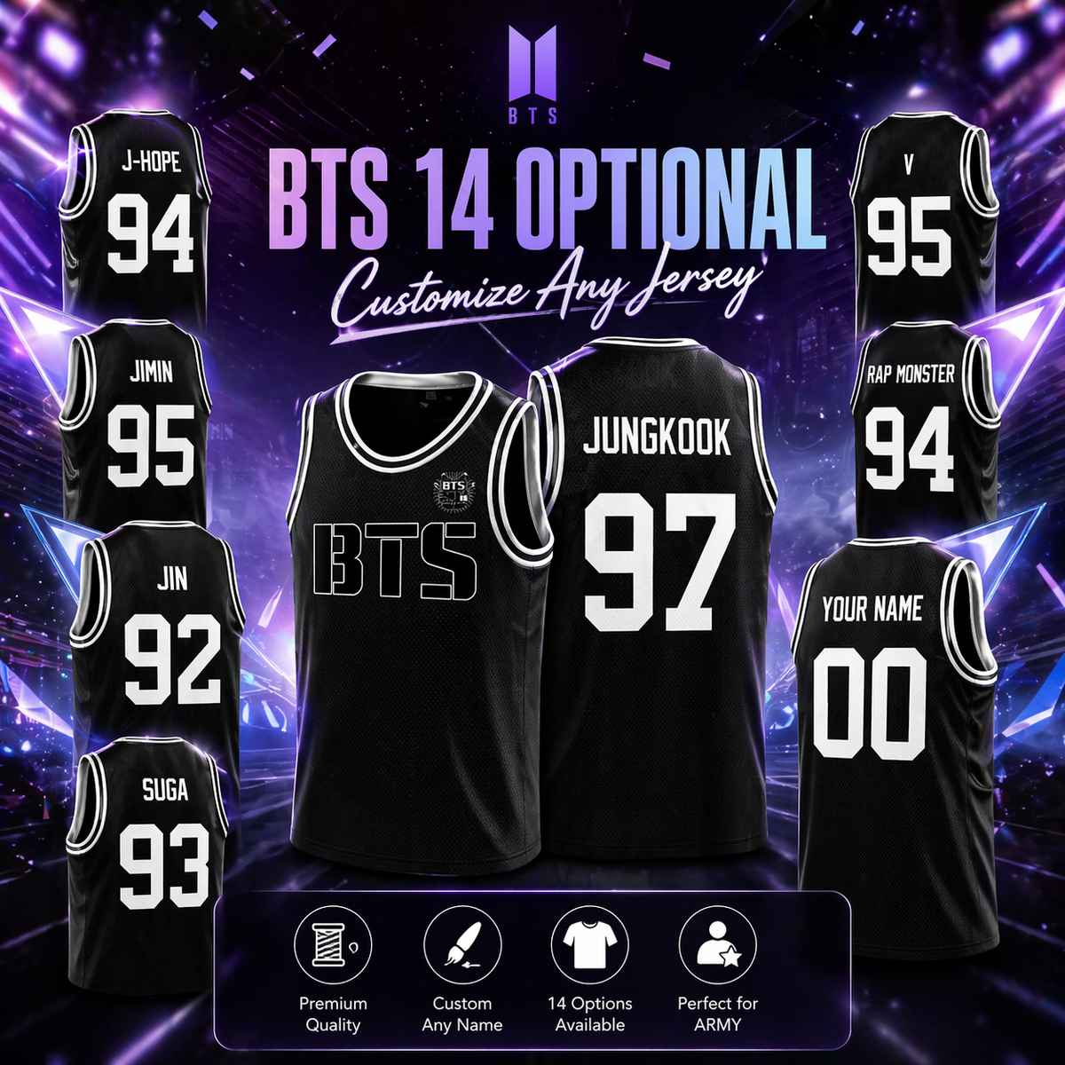 Custom BST Basketball Jersey Personalized Name Number Logo, Embroidered or Printed Basketball Shirt for Men Women Youth