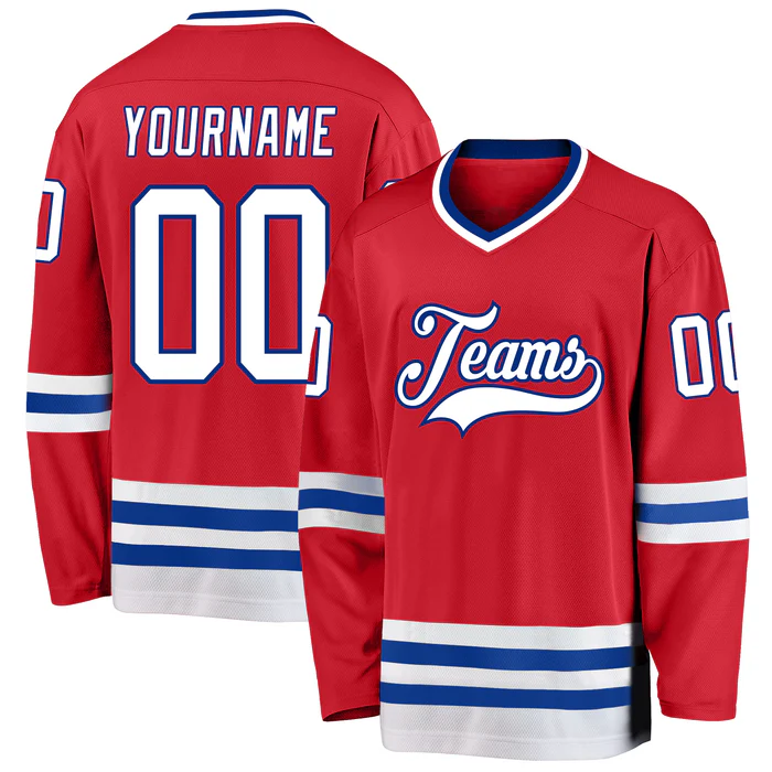 Personalized Ice Hockey Jersey with Team Logo and Number for Coach Gift with Stitched Printed Name Number Logo for Team Uniforms