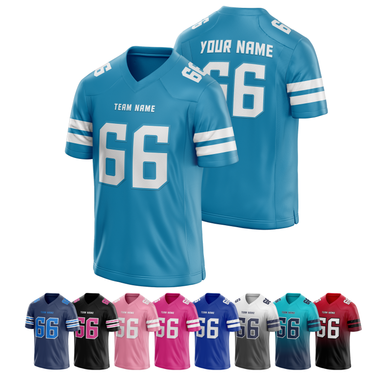Personalized American Football Jersey for Company Teams and Championship Celebration