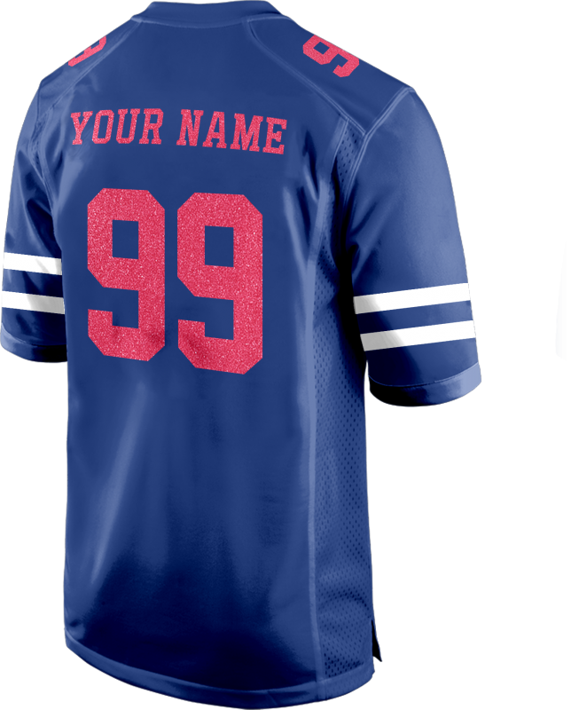 Personalized American Football Jersey with Team Name and Logo for Sports Clubs