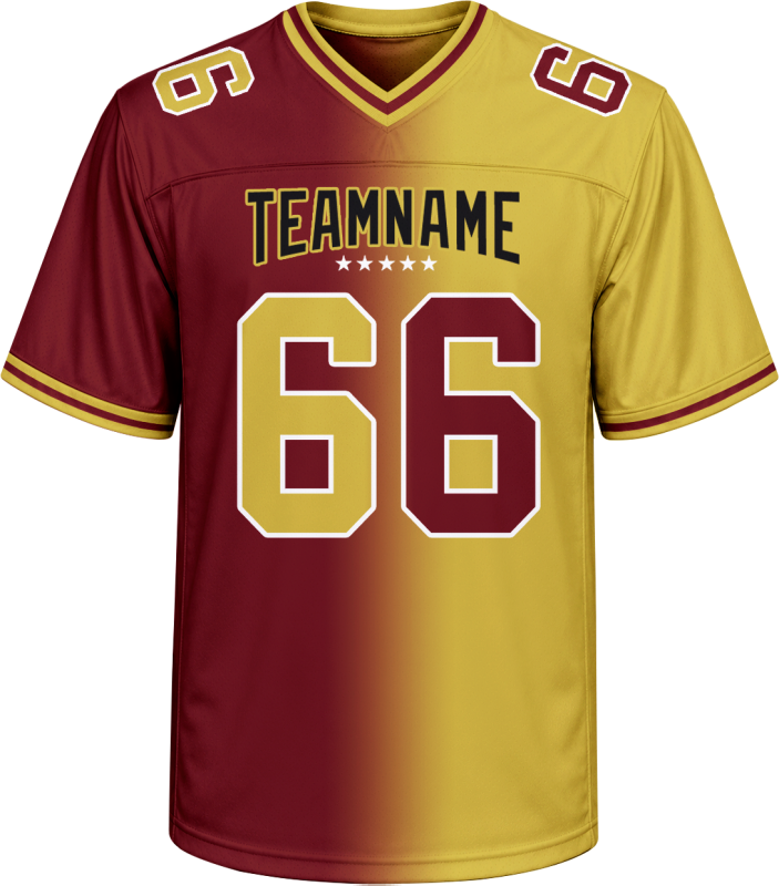 Stitched Printed Name Number Logo Custom Football Team Jersey for Fan Day Outfit