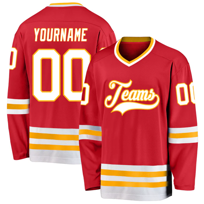 Stitched Printed Name Number Logo Custom Hockey Team Jersey for Tournament Jersey for Teams Players Fans Men Women Youth Kids