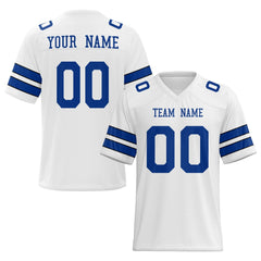 College Style Custom Game Day Football Jersey Stitched Printed Name Number Logo