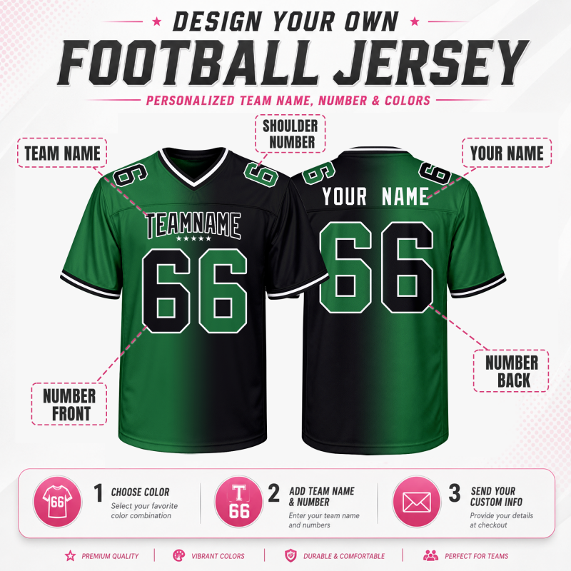 Custom Football Jersey Fan Style Team Jersey