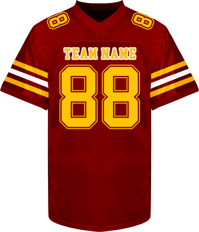 Stitched Printed Team Customization Custom Team Football Uniform with Your Name and